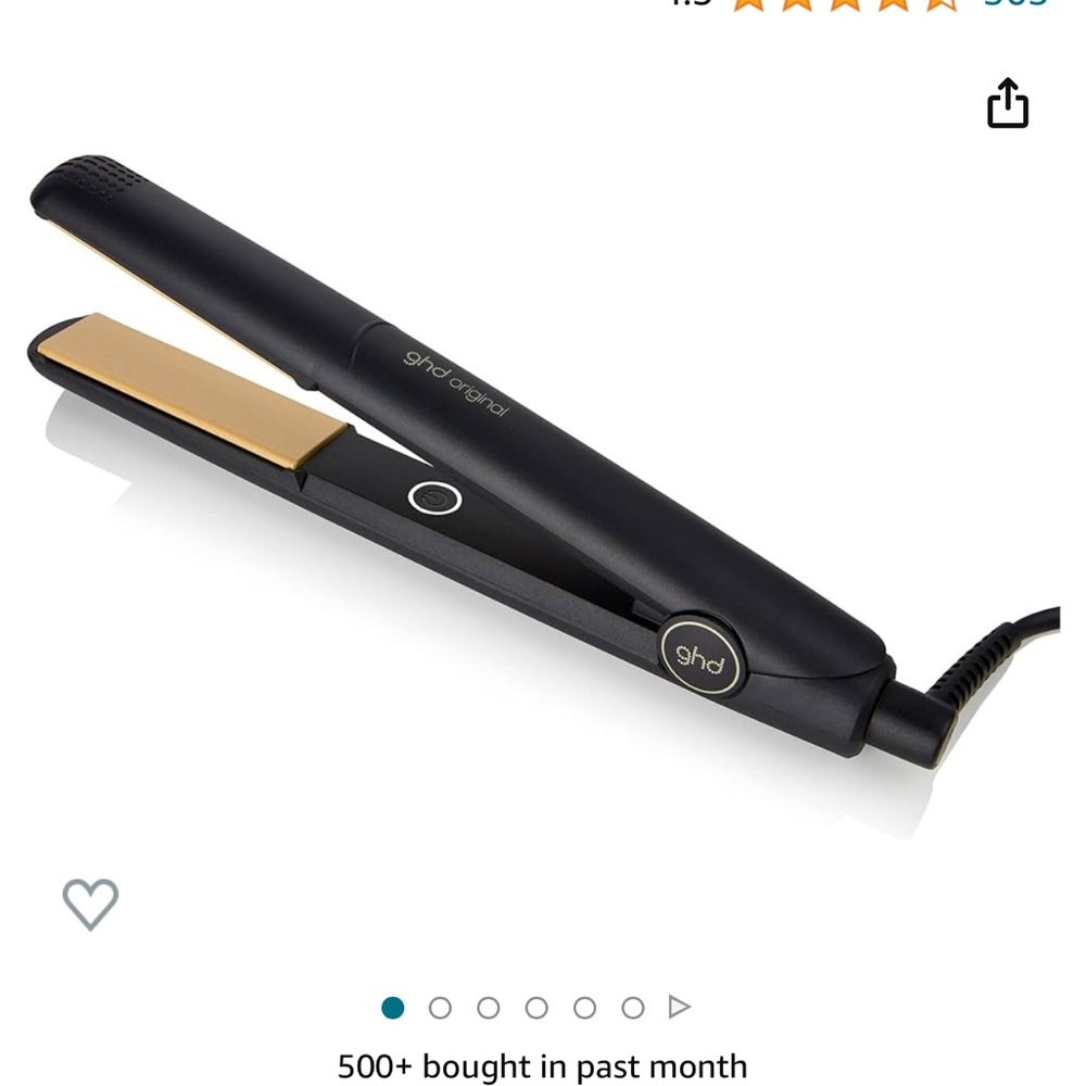ghd Black and Gold Hair Styling Tool